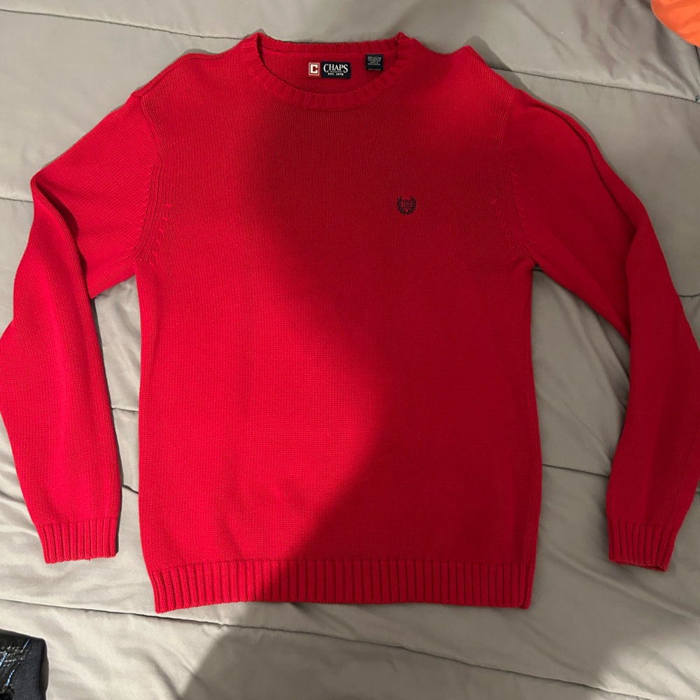 Red Chaps Crewneck